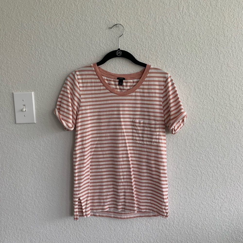 j.crew striped shirt